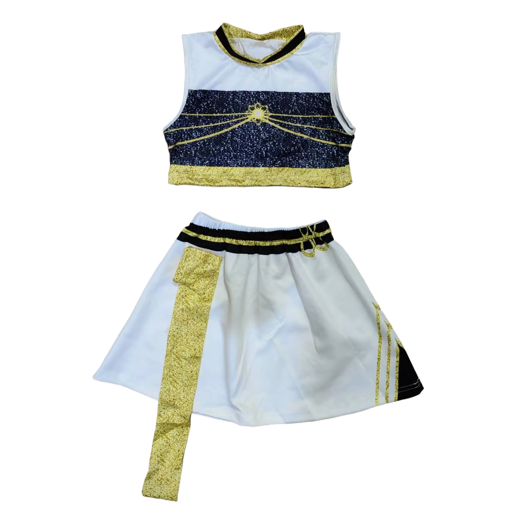 Kpop Demon Hunter Kids Costume Set Golden Huntrix Rumi Zoey Mira Cosplay Girls 3D Print Stage Clothes Halloween Party Outfit