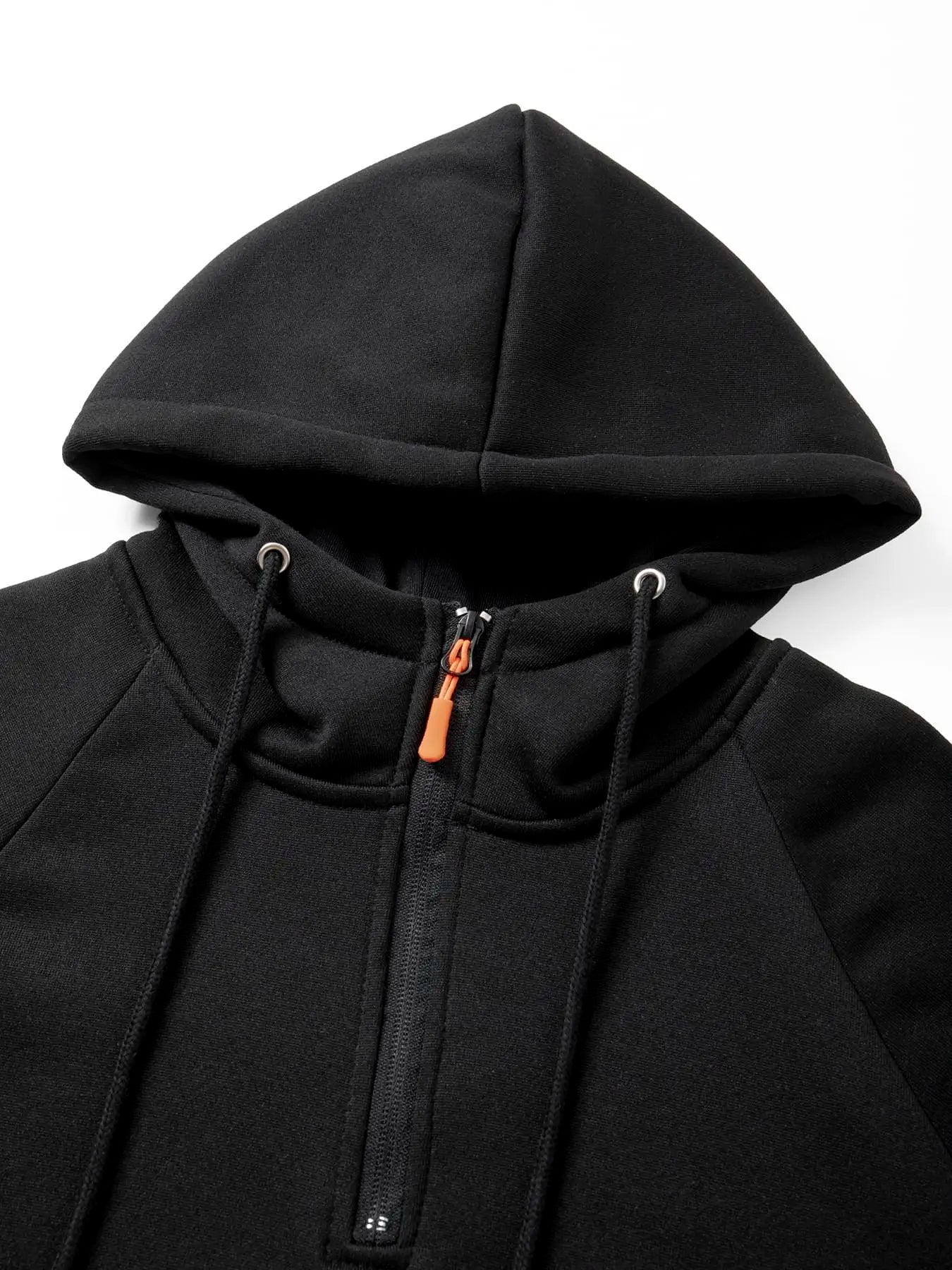 2025 New Men's Multi Pocket Quarter Zipper Hooded Casual Shirt Plus Size Loose Pullover Fashionable Sportswear Top Men Clothing