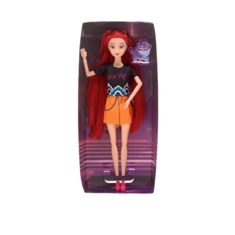 3D Print K-Pop Demon Hunters Costume 2025 - Zoey Mira Rumi Kids' Outfit, Halloween/Birthday Gift & Idol Role Play Dress