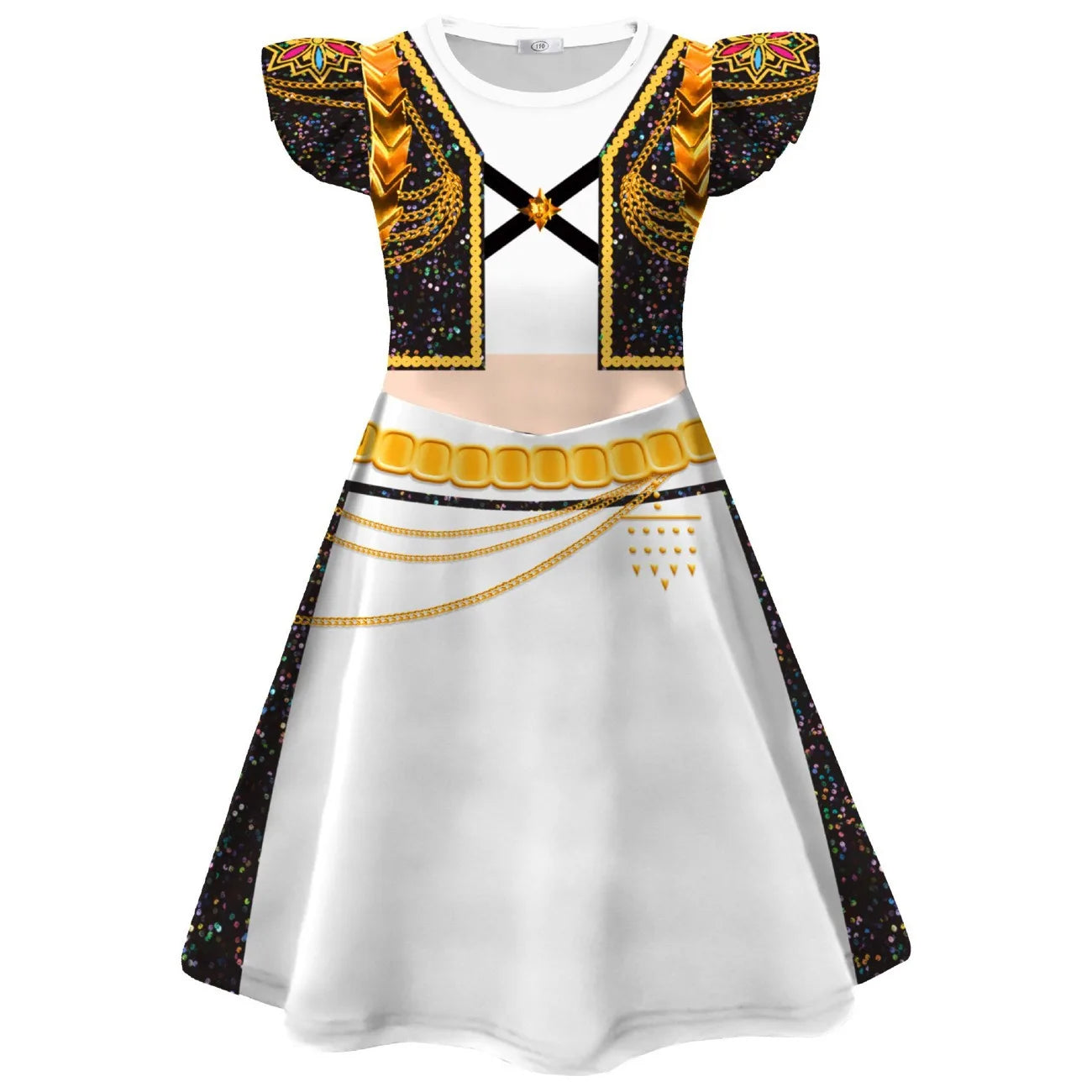 Kpop Demon Hunter Kids Costume Set Golden Huntrix Rumi Zoey Mira Cosplay Girls 3D Print Stage Clothes Halloween Party Outfit