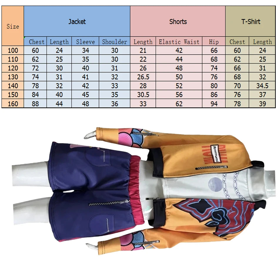 Kpop Demon Hunter Kids Costume Set Golden Huntrix Rumi Zoey Mira Cosplay Girls 3D Print Stage Clothes Halloween Party Outfit