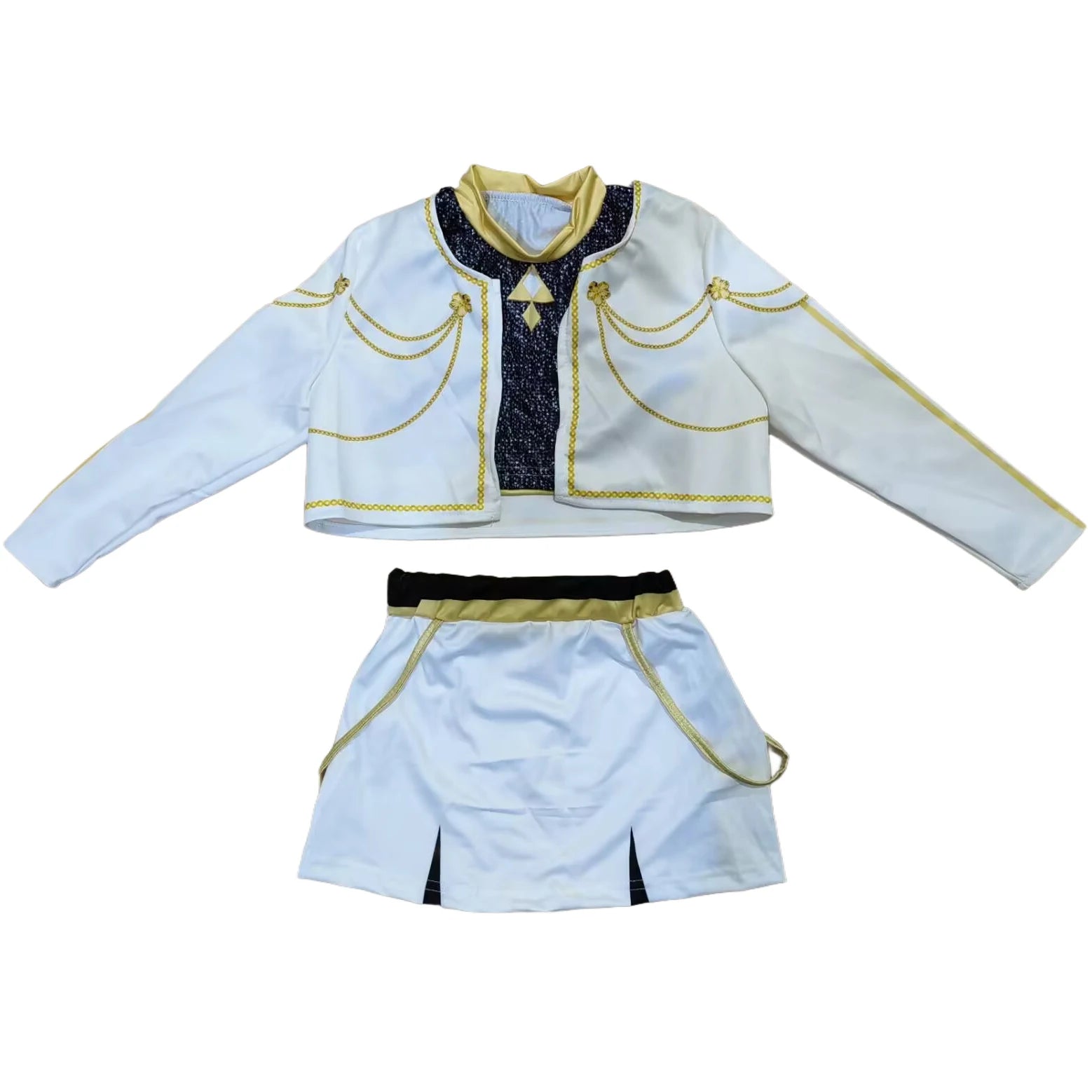 Kpop Demon Hunter Kids Costume Set Golden Huntrix Rumi Zoey Mira Cosplay Girls 3D Print Stage Clothes Halloween Party Outfit