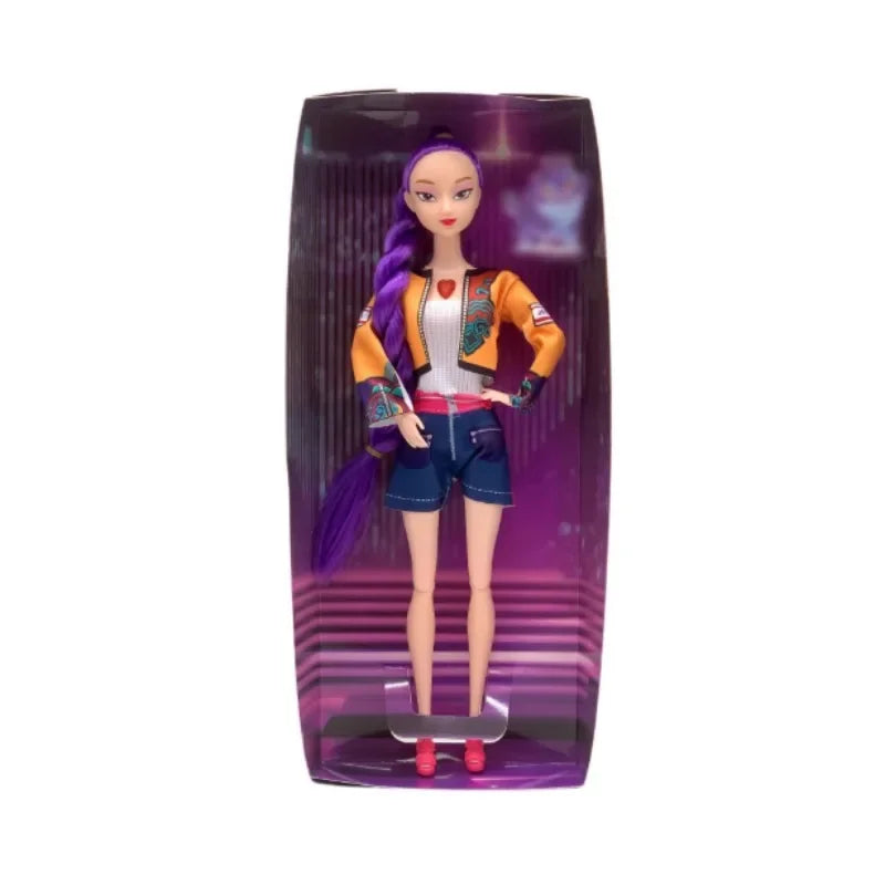 3D Print K-Pop Demon Hunters Costume 2025 - Zoey Mira Rumi Kids' Outfit, Halloween/Birthday Gift & Idol Role Play Dress