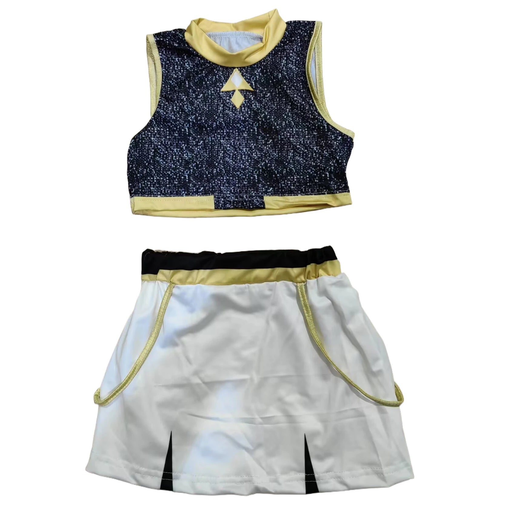 Kpop Demon Hunter Kids Costume Set Golden Huntrix Rumi Zoey Mira Cosplay Girls 3D Print Stage Clothes Halloween Party Outfit