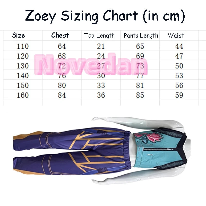 Kpop Demon Hunter Kids Costume Set Golden Huntrix Rumi Zoey Mira Cosplay Girls 3D Print Stage Clothes Halloween Party Outfit