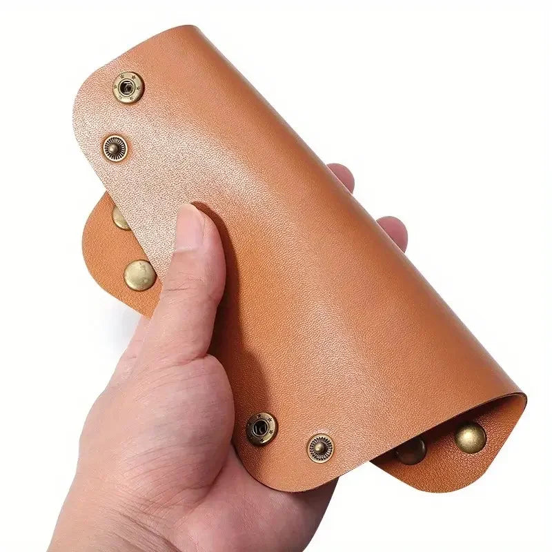 1PC 25x25cm Nordic Style Leather Storage Tray Desktop Organizer For Key Jewelry Cosmetic Storage Box Folding Organizer Home Deco