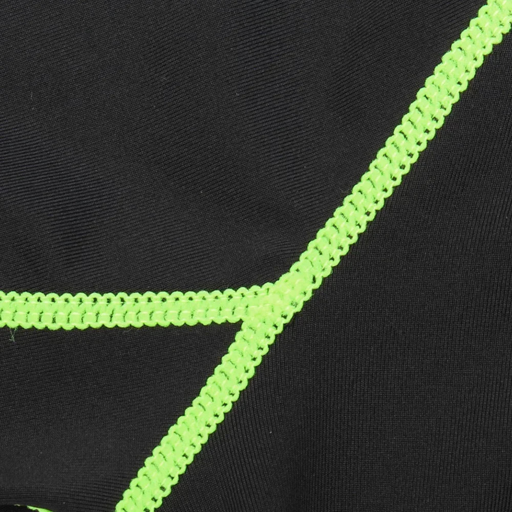 Men's Fitness Compression Short-sleeved Summer Outdoor Sports Running Tight T-shirt Breathable Turtleneck Training Suit Top