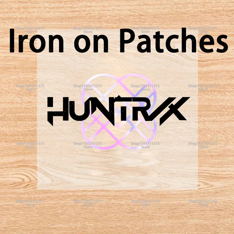 Move K-Pop Demon Hunters Plastic Water Bottle with Straw Letter A-Z Fashion Portable Portable Kettle Girls Cartoon Birthday Gift