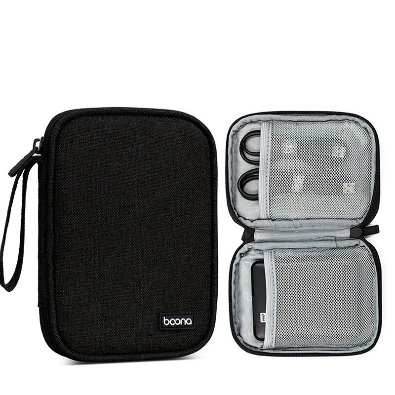 Portable carrying case Storage Bag Hard Drive case for HDD Enclosure hard disk case for phone power bank usb data cable earphone