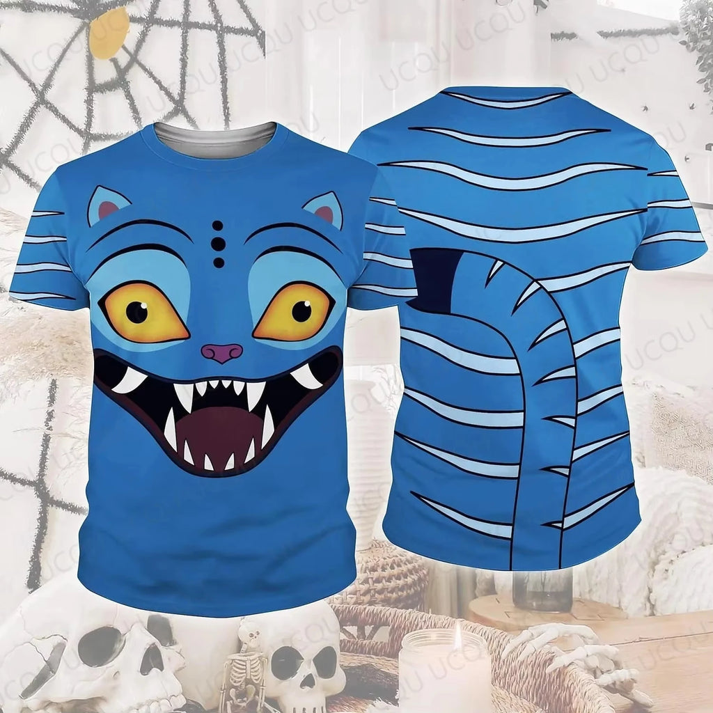 New Kpop Demon Hunters Saja Boys Huntrix Derpy Tiger T-Shirt Character Graphic For Men's Women's Unisex Adults' Top