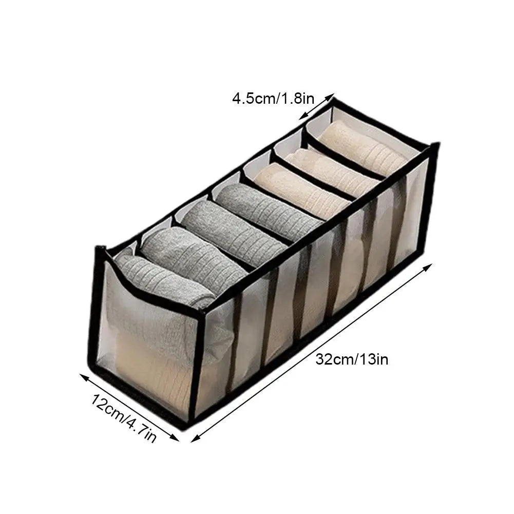Pants Jeans Storage Box Drawers Organizer for Underwear Bra Socks Wardrobe Clothes Organizer Cabinet T-Shirt Organizers storage