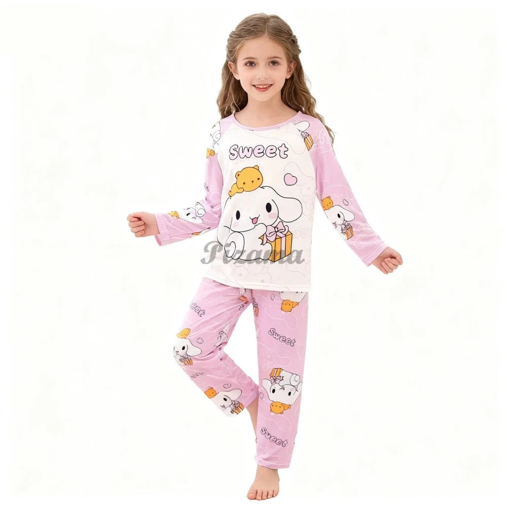 Pigiama Stitch Spring Autumn Full Sleeve Stitch Pyjamas Sets Kids Clothes Boys Children's Sleepwear Kids Nightwear Loungewear
