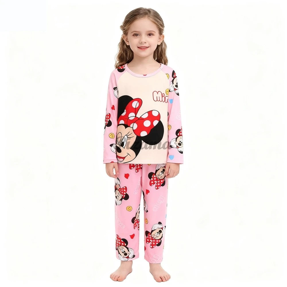 Pigiama Stitch Spring Autumn Full Sleeve Stitch Pyjamas Sets Kids Clothes Boys Children's Sleepwear Kids Nightwear Loungewear