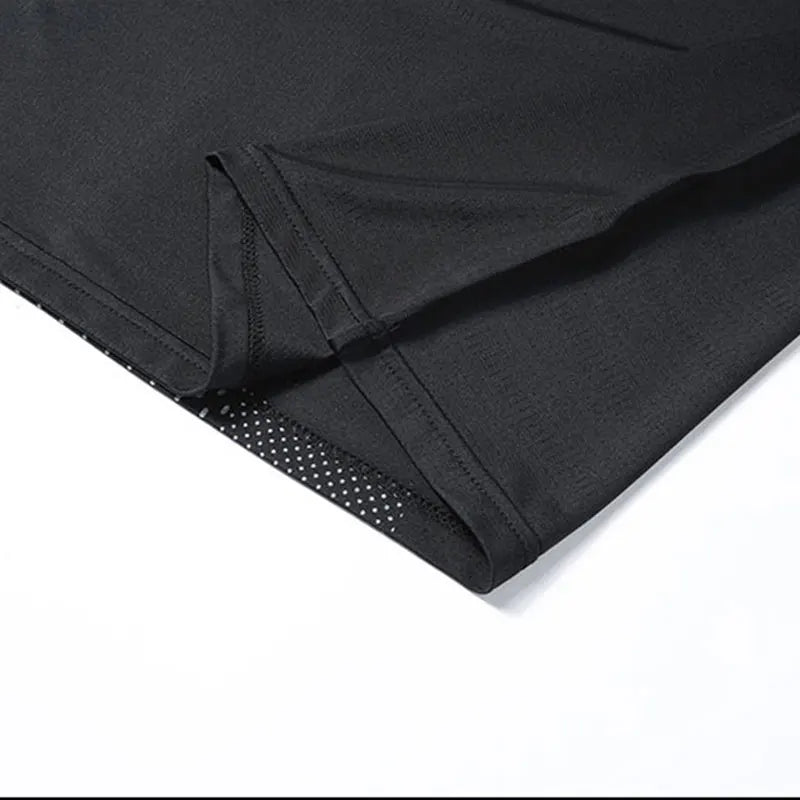 Men's Quick-Dry Running T-Shirt - Breathable Summer Sports Tee for Hiking, Fishing & Outdoor Activities - Lightweight & Elastic